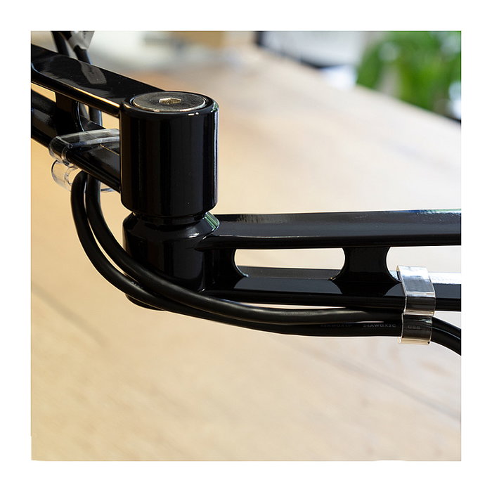 LogiLink Soporte para monitor doble de 13-26 pulgadas en aluminio