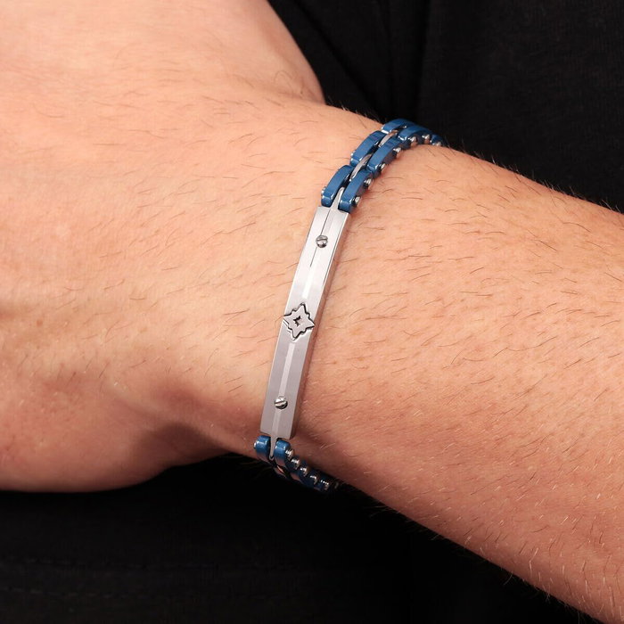 Pulsera Hombre Sector SAFR14 Acero 22 cm Pulsera Hombre Sector SAFR14 Acero 22 cm