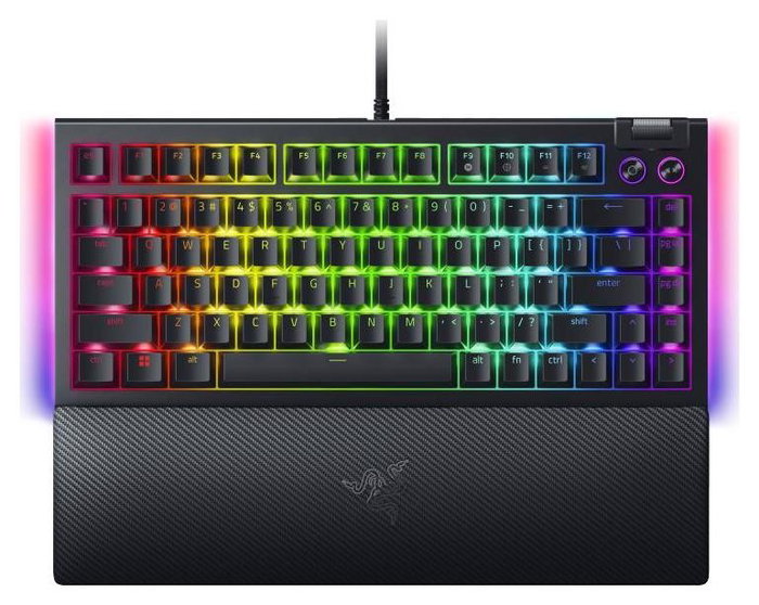 Razer BlackWidow V4 75% Internacional USA (RZ03-05000400-R3E1) Negro Razer BlackWidow V4 75% Internacional USA (RZ03-05000400-R3E1) Negro