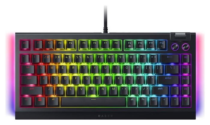 Razer BlackWidow V4 75% Internacional USA (RZ03-05000400-R3E1) Negro Razer BlackWidow V4 75% Internacional USA (RZ03-05000400-R3E1) Negro
