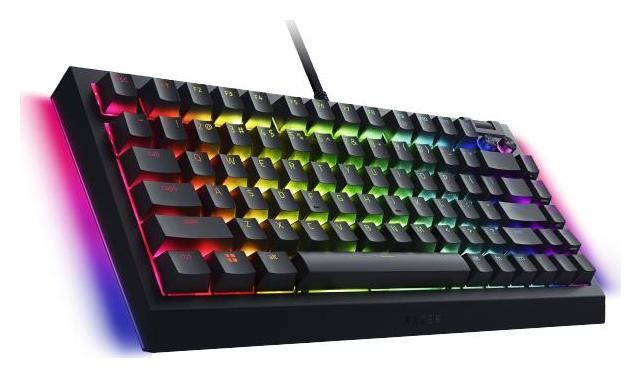 Razer BlackWidow V4 75% Internacional USA (RZ03-05000400-R3E1) Negro Razer BlackWidow V4 75% Internacional USA (RZ03-05000400-R3E1) Negro