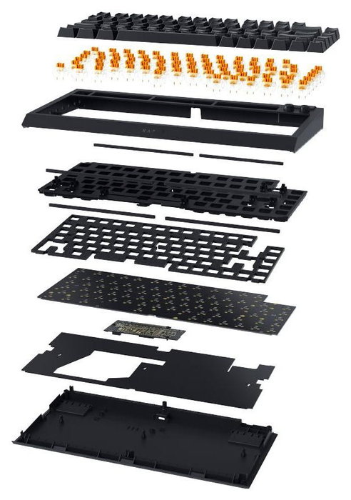 Razer BlackWidow V4 75% Internacional USA (RZ03-05000400-R3E1) Negro Razer BlackWidow V4 75% Internacional USA (RZ03-05000400-R3E1) Negro