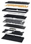 Razer BlackWidow V4 75% Internacional USA (RZ03-05000400-R3E1) Negro