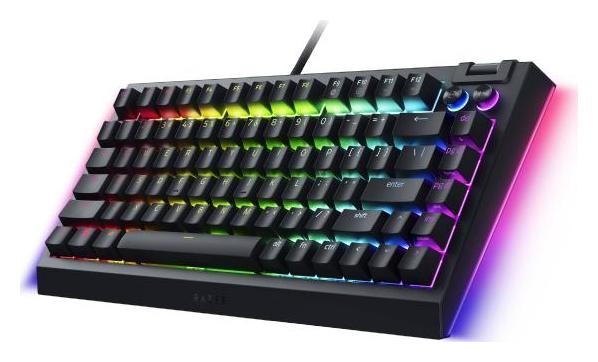 Razer BlackWidow V4 75% Internacional USA (RZ03-05000400-R3E1) Negro Razer BlackWidow V4 75% Internacional USA (RZ03-05000400-R3E1) Negro