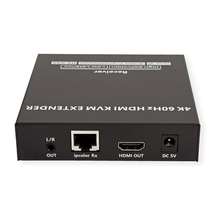 VALUE KVM Extensor por Cat6/6A HDMI 120 m Transmisor y Receptor Resolución 4K UHD 3840x2160 60 Hz Ref. 14.99.3044