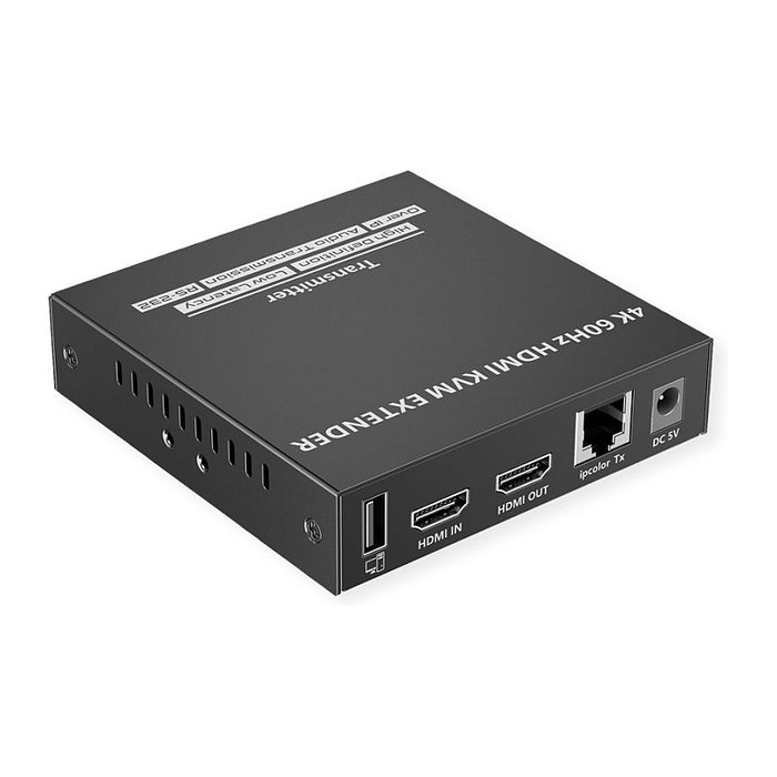 VALUE KVM Extensor por Cat6/6A HDMI 120 m Transmisor y Receptor Resolución 4K UHD 3840x2160 60 Hz Ref. 14.99.3044