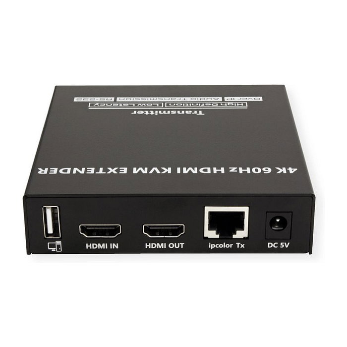 VALUE KVM Extensor por Cat6/6A HDMI 120 m Transmisor y Receptor Resolución 4K UHD 3840x2160 60 Hz Ref. 14.99.3044