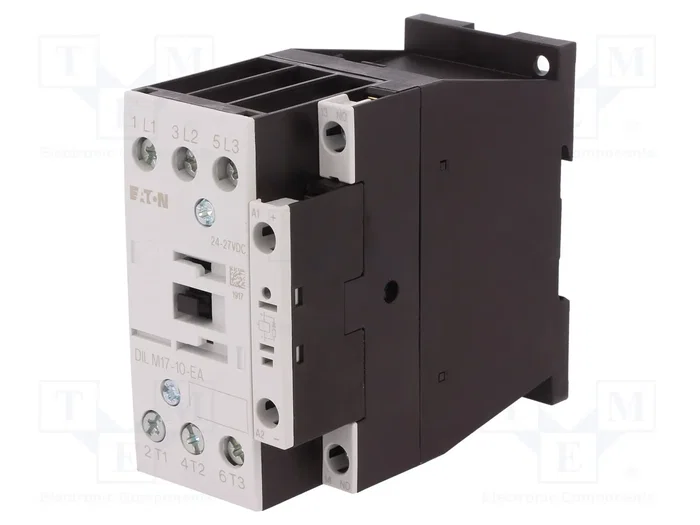 EATON ELECTRIC Contactor DILM17 3-polar 24VDC 17A EATON ELECTRIC Contactor DILM17 3-polar 24VDC 17A