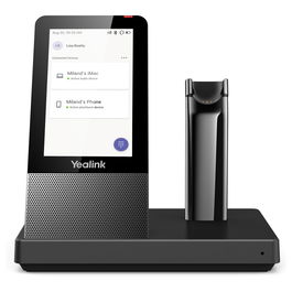 Yealink Base para Auriculares WH67 WHB670 Negro 3 Puertos USB Bluetooth 4.2