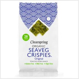Clearspring Alga Nori Tostada Snack 4Gr