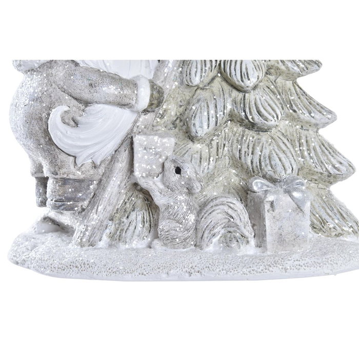 DKD Home Decor Set de 2 Figuras de Árbol de Resina con LED