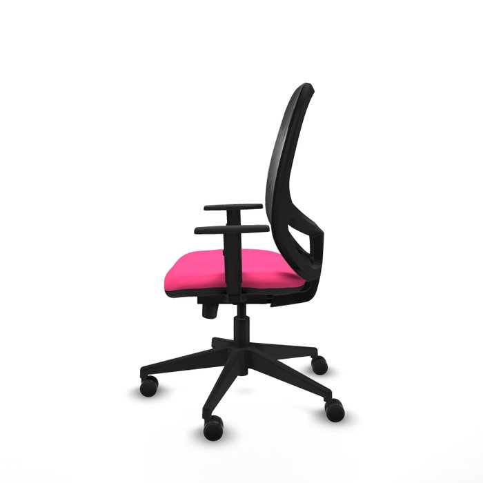 PIQUERAS Y CRESPO Silla de oficina Cilanco Rosa y Negro PIQUERAS Y CRESPO Silla de oficina Cilanco Rosa y Negro