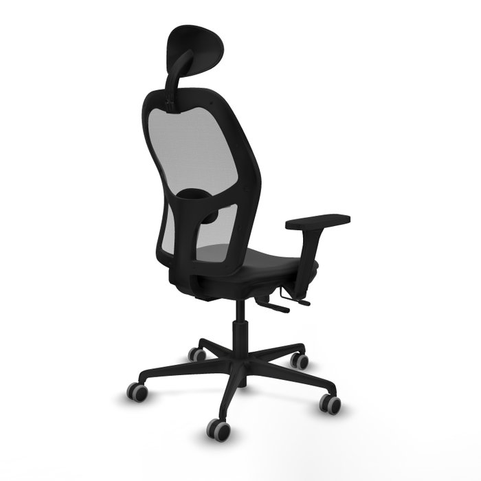PIQUERAS Y CRESPO Silla de oficina Jorquera con mecanismo Sincro/Traslack Gris