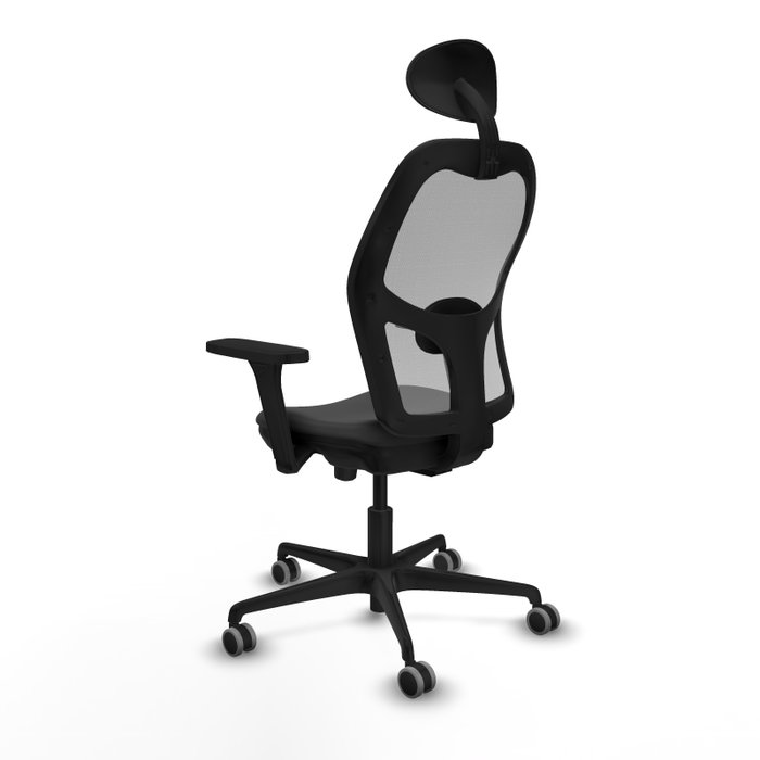 PIQUERAS Y CRESPO Silla de oficina Jorquera con mecanismo Sincro/Traslack Gris