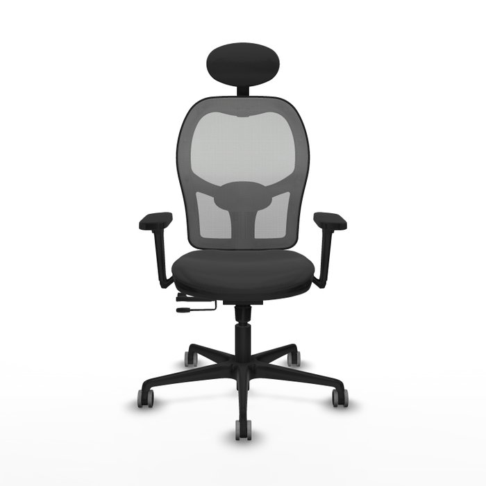 PIQUERAS Y CRESPO Silla de oficina Jorquera con mecanismo Sincro/Traslack Gris