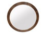 DKD Home Decor Espejo Mango Cristal 120x3x120 3D Natural