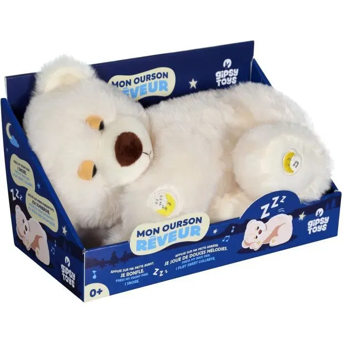 Gipsy Toys Peluche Oso Soñador Sonoro 30cm