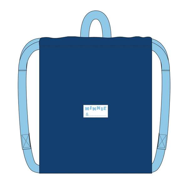 Cerdá Saquito Escolar Minnie Infantil 27 x 33 cm Rosa - Bolso para Niñas 2 a 8 Años