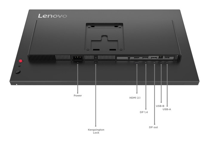 Lenovo ThinkVision P24q-40 Quad HD IPS 23,8 pulgadas Negro