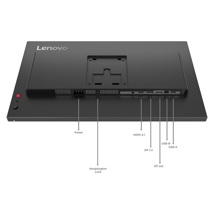Lenovo ThinkVision P24Q-40 Monitor Quad HD 23.8 IPS Raven Black