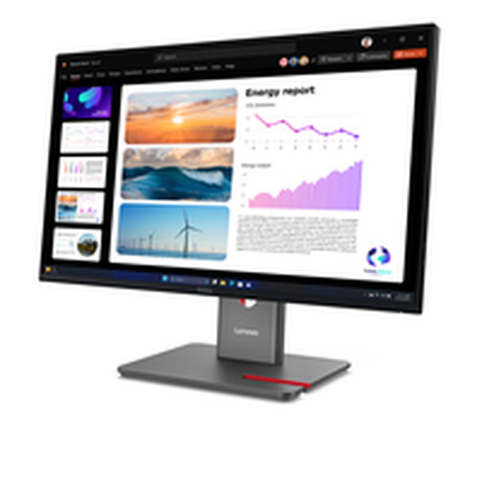 Lenovo ThinkVision P24Q-40 Monitor Quad HD 23.8 IPS Raven Black