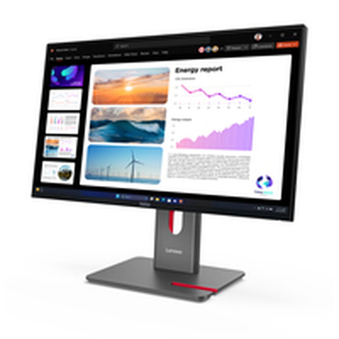 Lenovo ThinkVision P24Q-40 Monitor Quad HD 23.8 IPS Raven Black