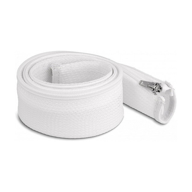 DeLOCK Manga trenzada con cierre de cremallera resistente al calor 1 m x 50 mm blanco DeLOCK Manga trenzada con cierre de cremallera resistente al calor 1 m x 50 mm blanco