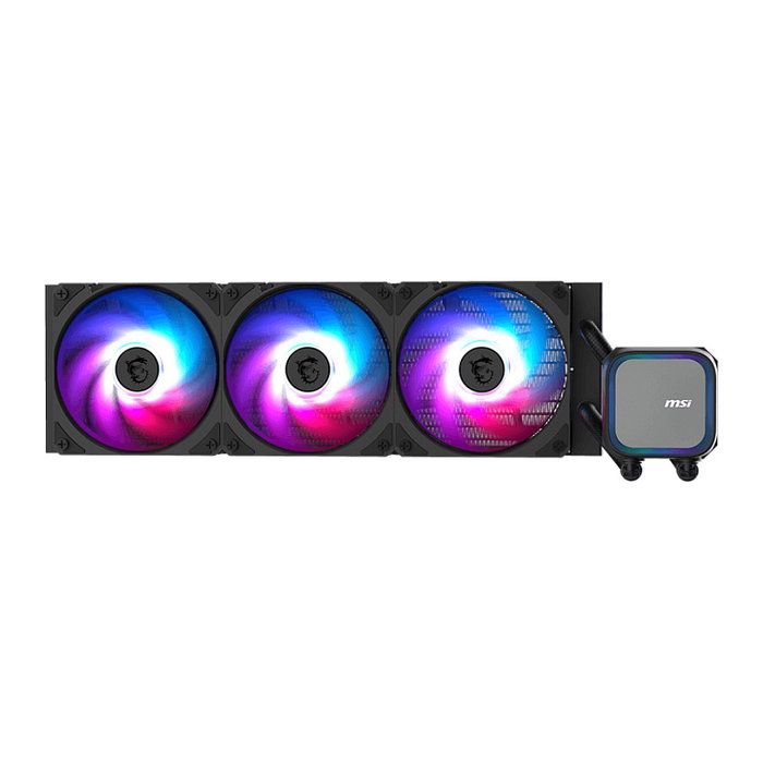 MSI MAG CoreLiquid A13 360 Sistema de refrigeración líquida con 3 ventiladores de 12 cm, Negro