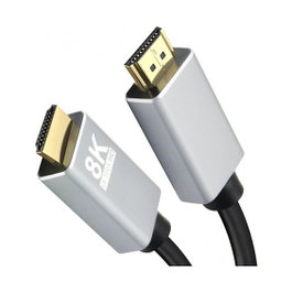 Helos Cable HDMI PREMIUM 8K 1,0m Negro
