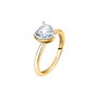 Chiara Ferragni Anillo Love Parade YG/WHITE CZ Talla 18