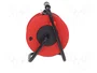 KEL Prolongador de alimentación H05RR-F 3G1,5mm2 20m negro