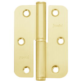 Jandel Pernio Canto Redondo 90-65-2,5 Blanco/Laton Izquierda/Derecha Mano Derecha Acabado Latonado