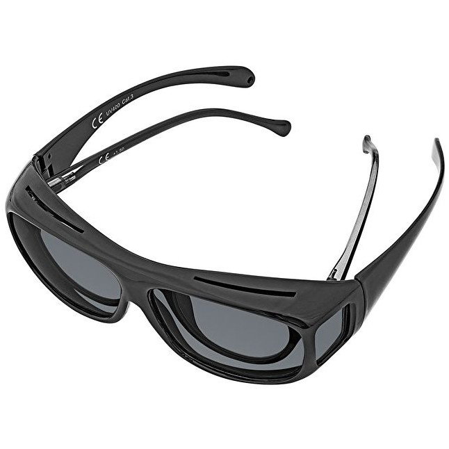 WEDO Gafas de sol para conductores con estuche, negro WEDO Gafas de sol para conductores con estuche, negro