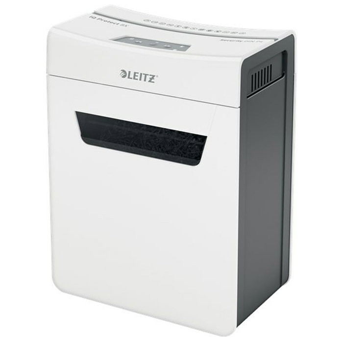 LEITZ Protect 8X Destructora de Documentos con Corte de Partículas, Blanco