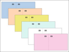 Talonario Caja 6 De 4º Numerados Loan Blanco (Set de 20)