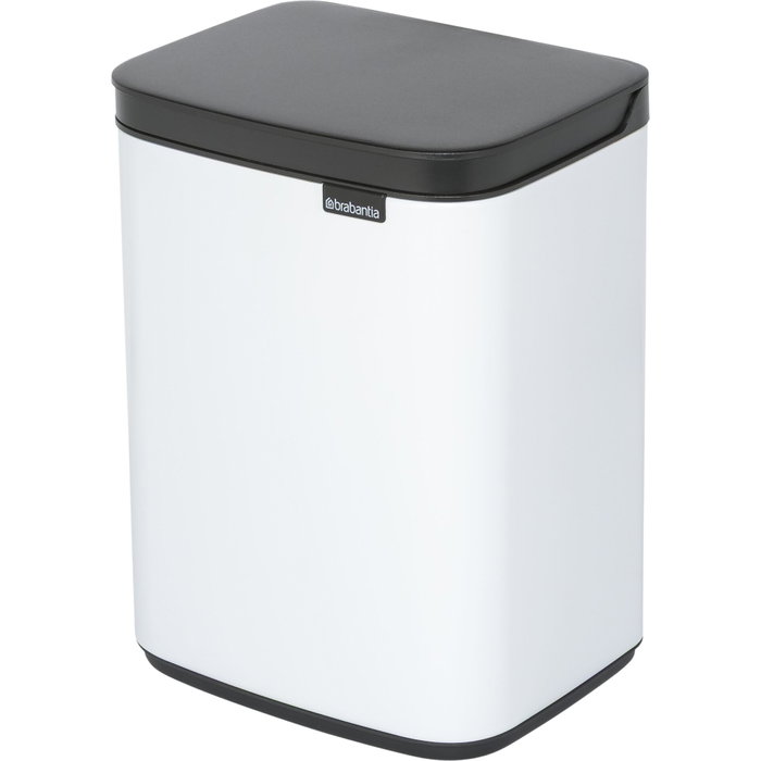 Brabantia BO Cubo de Basura 4 Litros Blanco Brabantia BO Cubo de Basura 4 Litros Blanco