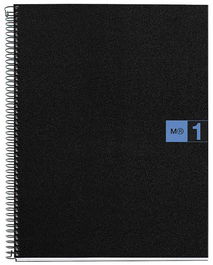 Bloc Miquelrius The Original Notebook 1 Micro.Tapa Pp A4 80H 70G Cuadric.5X5 Azul (Set de 5)