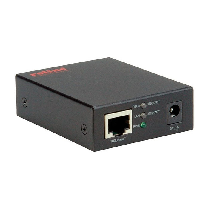 ROLINE Conversor de medios 10/100/1000Base-T a Dual-speed Fiber Media Converter ROLINE Conversor de medios 10/100/1000Base-T a Dual-speed Fiber Media Converter
