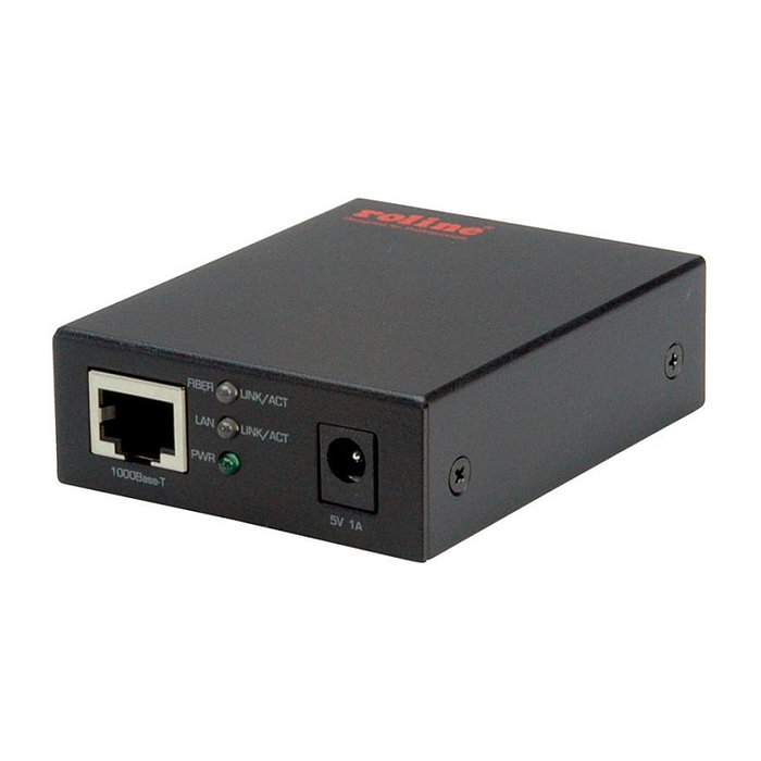 ROLINE Conversor de medios 10/100/1000Base-T a Dual-speed Fiber Media Converter ROLINE Conversor de medios 10/100/1000Base-T a Dual-speed Fiber Media Converter