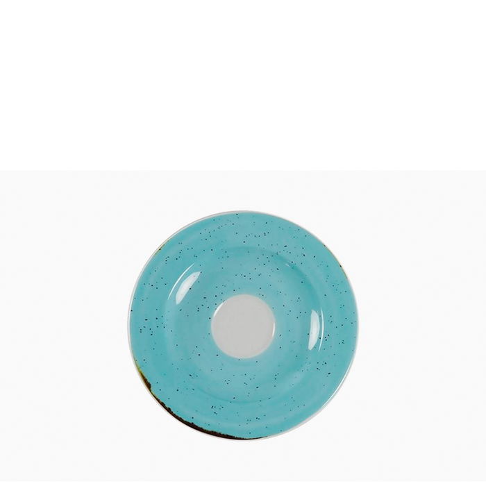 Costa Verde Platillo Roma - Plato Llano 12 cm de Diámetro, Blanco, Colección Roma para Vajilla (Set de 6)