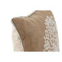 DKD Home Decor Surtido de 2 Cojines de Yute Diseño Árbol Marrón y Blanco