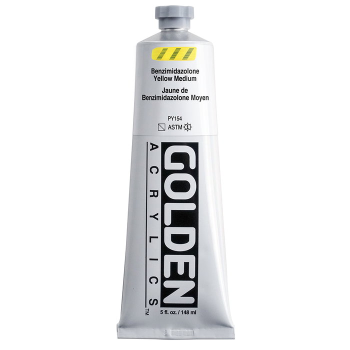 Golden Heavy Body Colores Acrílicos Benzimidazolona Amarillo Medio 148 ml Golden Heavy Body Colores Acrílicos Benzimidazolona Amarillo Medio 148 ml