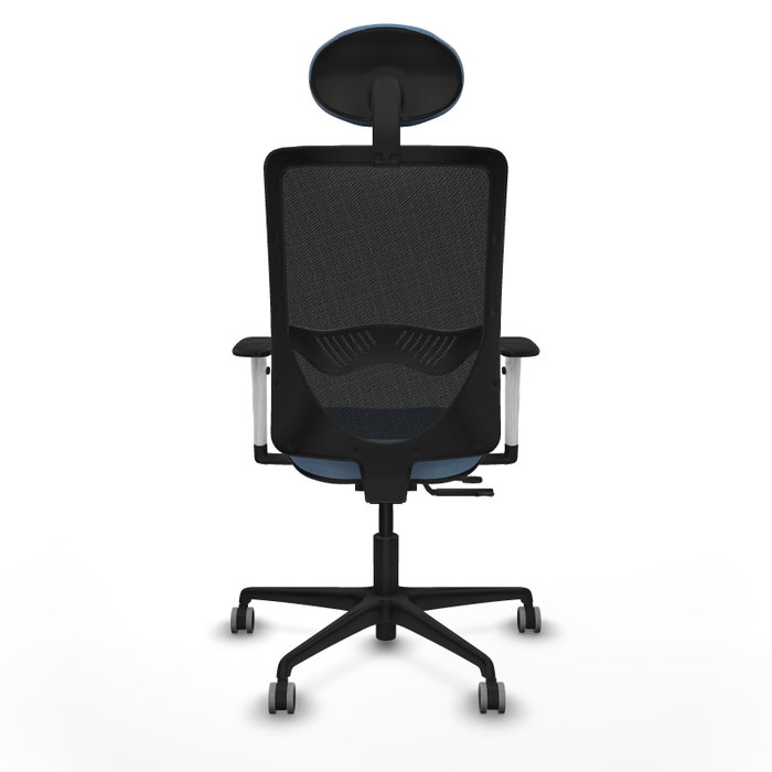 PIQUERAS Y CRESPO Silla de oficina Zulema Azul Cielo con mecanismo Sincro/Traslack PIQUERAS Y CRESPO Silla de oficina Zulema Azul Cielo con mecanismo Sincro/Traslack