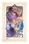 Critical Role Litografia Matthew Mercer: 10th Anniversary Art Nouveau Illustrations 46 x 28 cm- sin marco