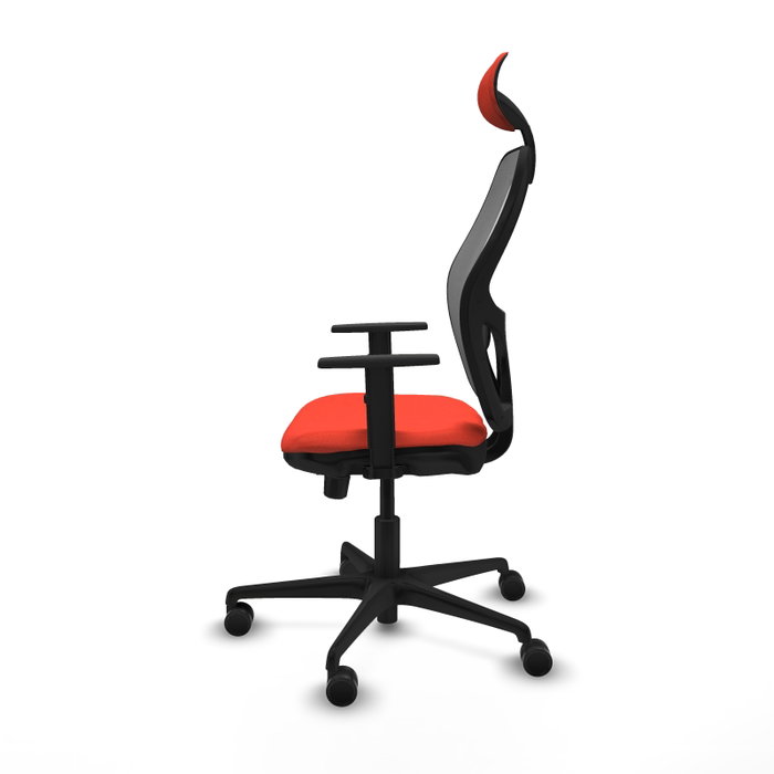 PIQUERAS Y CRESPO Silla Jorquera Sincro/Traslack Naranja oscuro/Gris