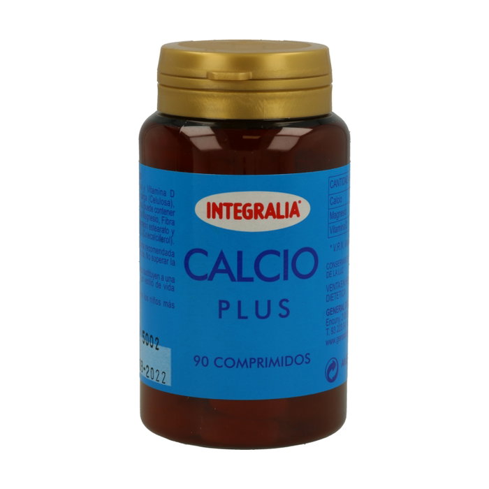 Integralia Calcio Plus 90 comprimidos, complemento nutricional para huesos y dientes Integralia Calcio Plus 90 comprimidos, complemento nutricional para huesos y dientes