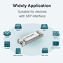 TP-Link TL-SM321A-2 Módulo SFP Transceptor Fibra Óptica Bidireccional 2 km Monomodo 1.25 Gbps LC