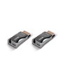 Lindy 38392 Extensor de Señales AV 4K60 de Fibra Óptica, Gris Oscuro
