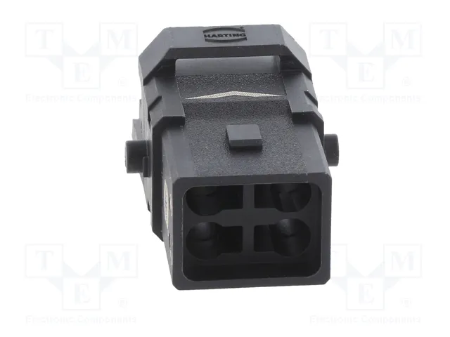 HARTING Han® 1A Plantilla de Contacto Macho 4 PIN 3P+PE HARTING Han® 1A Plantilla de Contacto Macho 4 PIN 3P+PE