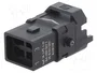 HARTING Han® 1A Plantilla de Contacto Macho 4 PIN 3P+PE